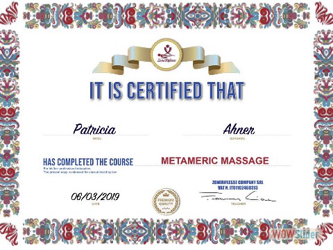 Metameric Certificate